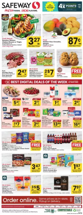 Safeway catalogue in Scottsbluff NE | Great offer for bargain hunters | 2025-06-18T00:00:00.000Z - 2025-06-24T00:00:00.000Z