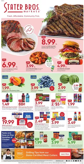 Stater Bros catalogue in Escondido CA | Top offers for all bargain hunters | 2025-06-18T00:00:00.000Z - 2025-06-24T00:00:00.000Z