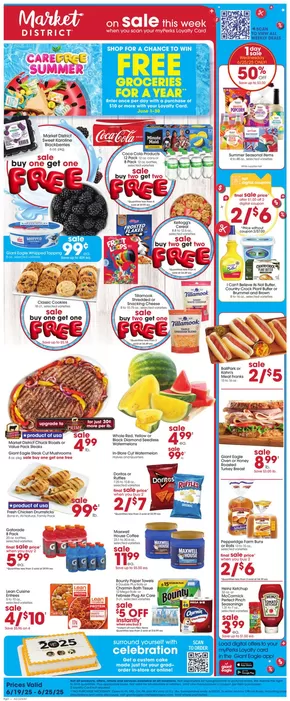 Giant Eagle catalogue in Bolivar OH | Current bargains and offers | 2025-06-19T00:00:00.000Z - 2025-06-25T00:00:00.000Z