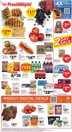Fred Meyer catalogue in Marysville WA | Offers for bargain hunters | 2025-06-18T00:00:00.000Z - 2025-06-24T00:00:00.000Z