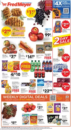 Fred Meyer catalogue in Marysville WA | Great offer for bargain hunters | 2025-06-18T00:00:00.000Z - 2025-06-24T00:00:00.000Z