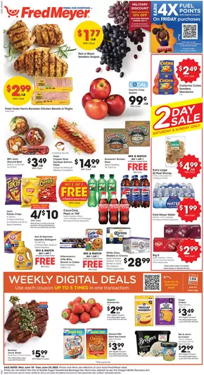 Fred Meyer catalogue in Marysville WA | Current bargains and offers | 2025-06-18T00:00:00.000Z - 2025-06-24T00:00:00.000Z