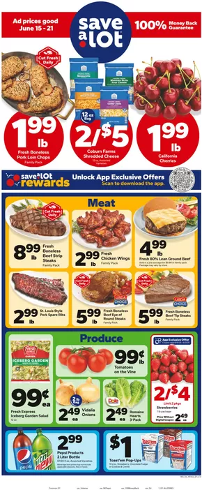 Save a Lot catalogue in Salesville OH | Save now with our deals | 2025-06-15T00:00:00.000Z - 2025-06-21T00:00:00.000Z