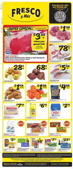 Fresco y Más catalogue in Homestead FL | Weekly Circular | 2025-06-18T00:00:00.000Z - 2025-06-24T00:00:00.000Z