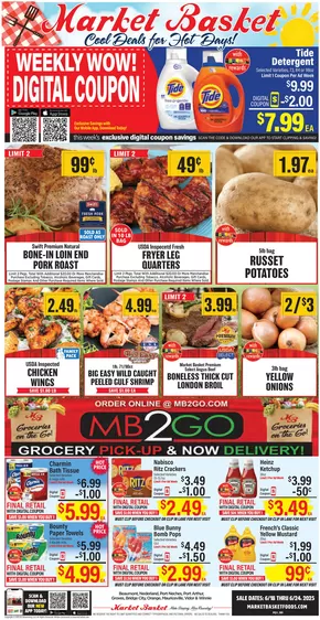 Market Basket catalogue in Iowa LA | Market Basket weekly ad | 2025-06-18T00:00:00.000Z - 2025-06-24T00:00:00.000Z