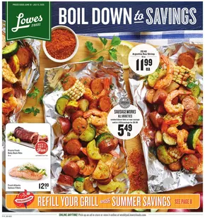 Lowes Foods catalogue in Franklinton NC | Weekly Ad | 2025-06-18T00:00:00.000Z - 2025-07-08T00:00:00.000Z