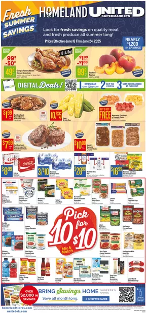 Homeland Market catalogue in Shawnee OK | Weekly Specials! | 2025-06-18T00:00:00.000Z - 2025-06-24T00:00:00.000Z