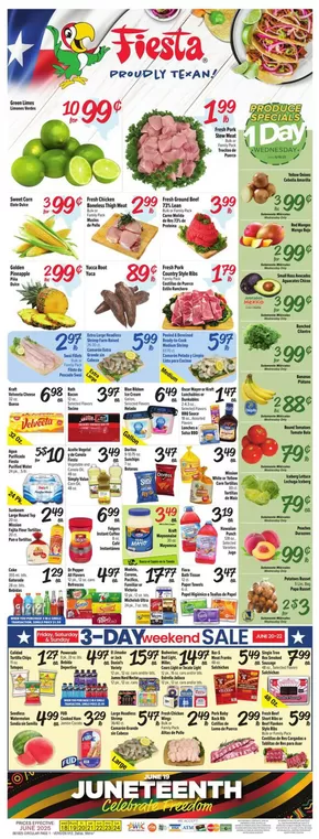 Fiesta Mart catalogue in Fort Worth TX | Top offers for smart savers | 2025-06-18T00:00:00.000Z - 2025-06-24T00:00:00.000Z