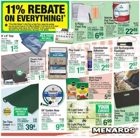 Menards catalogue in Saginaw MI | Menards Weekly Ad June 19 – June 29, 2025 | 2025-06-15T00:00:00.000Z - 2025-06-29T00:00:00.000Z
