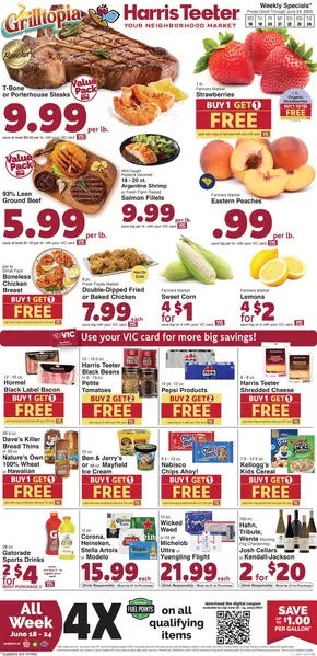 Harris Teeter catalogue in Damascus MD | Great offer for all customers | 2025-06-18T00:00:00.000Z - 2025-06-24T00:00:00.000Z
