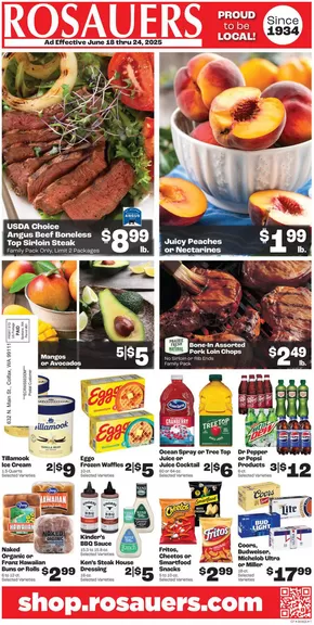 Rosauers catalogue in Pullman WA | Weekly Ad Rosauers | 2025-06-18T00:00:00.000Z - 2025-06-24T00:00:00.000Z