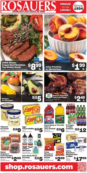 Rosauers catalogue in Bozeman MT | Great discounts on selected products | 2025-06-18T00:00:00.000Z - 2025-06-24T00:00:00.000Z