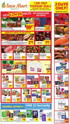 Save Mart catalogue in Magalia CA | Top deals for all customers | 2025-06-18T00:00:00.000Z - 2025-06-24T00:00:00.000Z