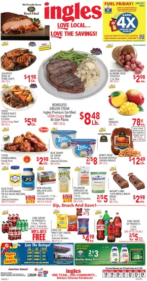 Ingles Markets catalogue in Rome GA | Top offers for smart savers | 2025-06-18T00:00:00.000Z - 2025-06-24T00:00:00.000Z