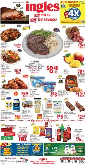 Ingles Markets catalogue in Shelby NC | New offers to discover | 2025-06-18T00:00:00.000Z - 2025-06-24T00:00:00.000Z