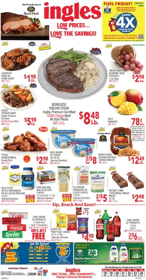 Ingles Markets catalogue in Lake City TN | Great offer for bargain hunters | 2025-06-18T00:00:00.000Z - 2025-06-24T00:00:00.000Z