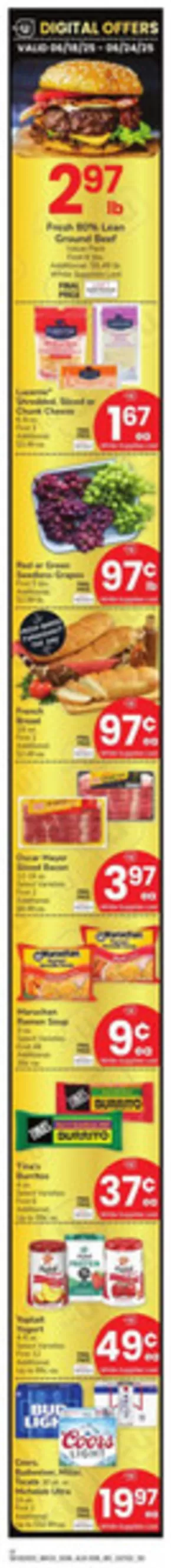 Vons catalogue in Barstow CA | Weekly Ad - Southwest | 2025-06-18T00:00:00.000Z - 2025-06-24T00:00:00.000Z