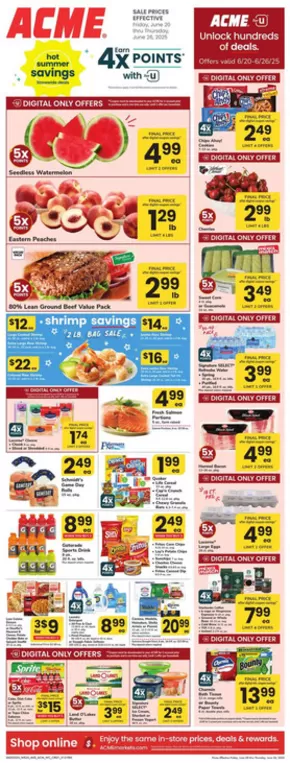 ACME catalogue in Greenwich CT | Weekly Ad | 2025-06-20T00:00:00.000Z - 2025-06-26T00:00:00.000Z