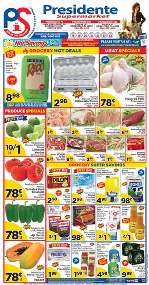 Presidente catalogue in Cutler Bay FL | Discounts and promotions | 2025-06-18T00:00:00.000Z - 2025-06-24T00:00:00.000Z