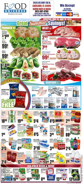 Food Universe catalogue in Yonkers NY | Food Universe weekly ad Next Week | 2025-06-20T00:00:00.000Z - 2025-06-26T00:00:00.000Z
