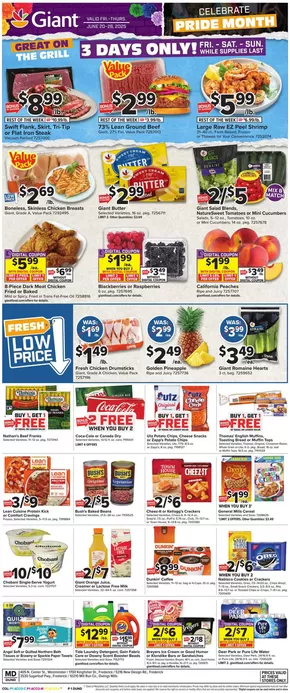 Giant Food catalogue in Temple PA | Top offers for all bargain hunters | 2025-06-20T00:00:00.000Z - 2025-06-26T00:00:00.000Z