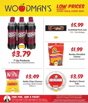 Woodman's catalogue in Kimberly WI | Great offer for bargain hunters | 2025-06-19T00:00:00.000Z - 2025-06-25T00:00:00.000Z