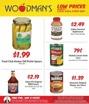 Woodman's catalogue in Cherry Valley IL | Special offers for you | 2025-06-19T00:00:00.000Z - 2025-06-25T00:00:00.000Z