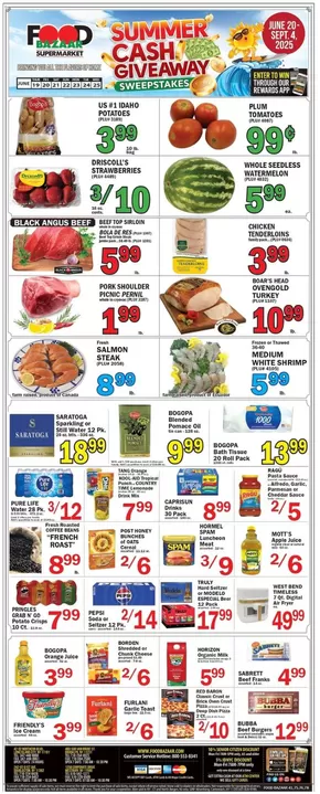 Food Bazaar catalogue in Derby CT | Food Bazaar weekly ad | 2025-06-19T00:00:00.000Z - 2025-06-25T00:00:00.000Z