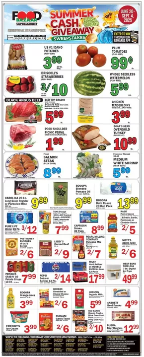 Food Bazaar catalogue in Northport NY | Top deals and discounts | 2025-06-19T00:00:00.000Z - 2025-06-25T00:00:00.000Z