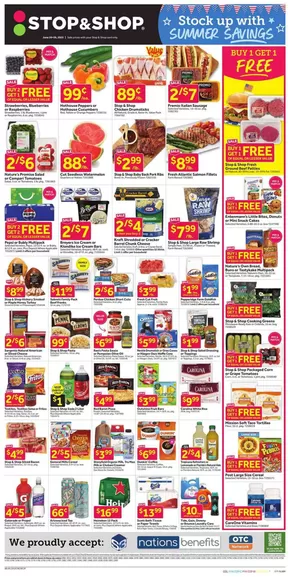 Stop&Shop catalogue in Millville MA | Top offers for all bargain hunters | 2025-06-20T00:00:00.000Z - 2025-06-26T00:00:00.000Z