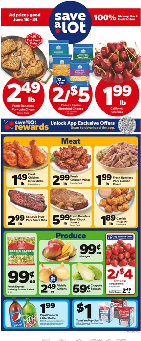 Save a Lot catalogue in East Alton IL | Exclusive bargains | 2025-06-18T00:00:00.000Z - 2025-06-24T00:00:00.000Z