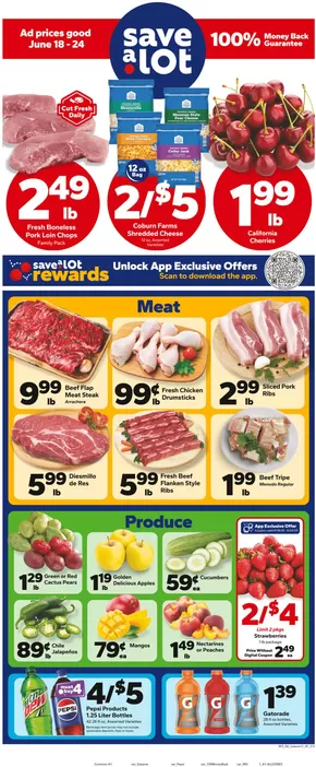Save a Lot catalogue in South Sioux City NE | Exclusive deals for our customers | 2025-06-18T00:00:00.000Z - 2025-06-24T00:00:00.000Z