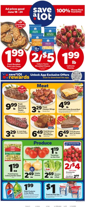 Save a Lot catalogue in South Sioux City NE | Great offer for all customers | 2025-06-18T00:00:00.000Z - 2025-06-24T00:00:00.000Z