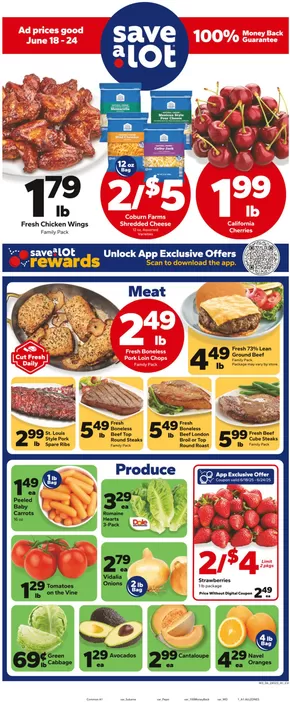 Save a Lot catalogue in South Sioux City NE | Discounts and promotions | 2025-06-18T00:00:00.000Z - 2025-06-24T00:00:00.000Z