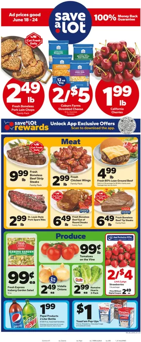 Save a Lot catalogue in Fithian IL | Discover attractive offers | 2025-06-18T00:00:00.000Z - 2025-06-24T00:00:00.000Z