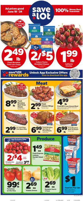Save a Lot catalogue in South Sioux City NE | Our best offers for you | 2025-06-18T00:00:00.000Z - 2025-06-24T00:00:00.000Z