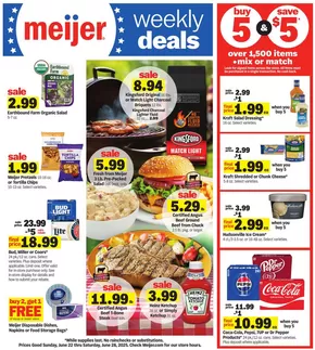 Meijer catalogue in Union IL | Top offers for smart savers | 2025-06-22T00:00:00.000Z - 2025-06-28T00:00:00.000Z