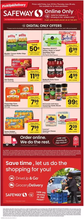 Safeway catalogue in Camden Wyoming DE | Save now with our deals | 2025-06-20T00:00:00.000Z - 2025-06-26T00:00:00.000Z
