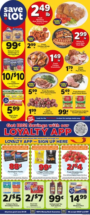 Save a Lot catalogue in Palatka FL | Top offers for all bargain hunters | 2025-06-20T00:00:00.000Z - 2025-06-26T00:00:00.000Z