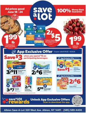 Save a Lot catalogue in Elba NY | Current bargains and offers | 2025-06-19T00:00:00.000Z - 2025-06-24T00:00:00.000Z