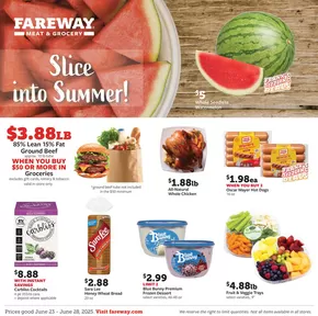 Fareway catalogue in Spencer IA | Great offer for bargain hunters | 2025-06-23T00:00:00.000Z - 2025-06-28T00:00:00.000Z