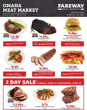 Fareway catalogue in Lincoln NE | Exclusive deals and bargains | 2025-06-23T00:00:00.000Z - 2025-06-28T00:00:00.000Z