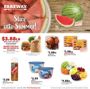 Fareway catalogue in Worthington MN | Top deals and discounts | 2025-06-23T00:00:00.000Z - 2025-06-28T00:00:00.000Z