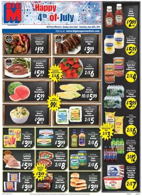 BigM Supermarkets catalogue in Caledonia NY | Current special promotions | 2025-06-22T00:00:00.000Z - 2025-06-28T00:00:00.000Z