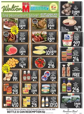 BigM Supermarkets catalogue in Caledonia NY | Top deals for all customers | 2025-06-22T00:00:00.000Z - 2025-06-28T00:00:00.000Z