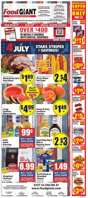 Food Giant catalogue | Weekly Ad | 2025-06-25T00:00:00.000Z - 2025-07-01T00:00:00.000Z