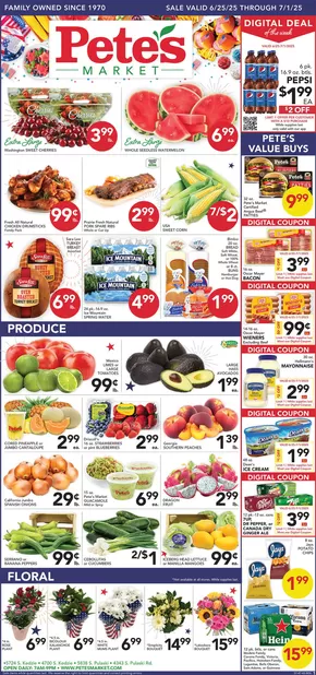 Pete's Fresh Market catalogue in Chicago IL | New offers to discover | 2025-06-25T00:00:00.000Z - 2025-07-01T00:00:00.000Z