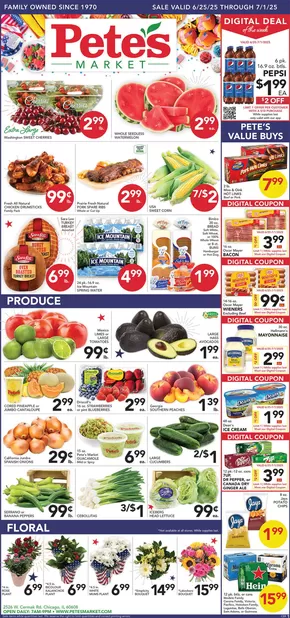 Pete's Fresh Market catalogue in Chicago IL | Our best deals for you | 2025-06-25T00:00:00.000Z - 2025-07-01T00:00:00.000Z