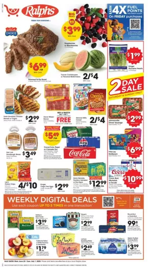 Ralphs catalogue | Great offer for all customers | 2025-06-25T00:00:00.000Z - 2025-07-02T00:00:00.000Z