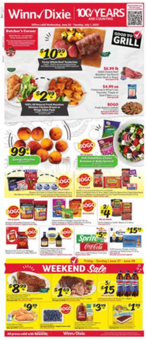 Winn Dixie catalogue in Quincy FL | Special offers for you | 2025-06-25T00:00:00.000Z - 2025-07-01T00:00:00.000Z